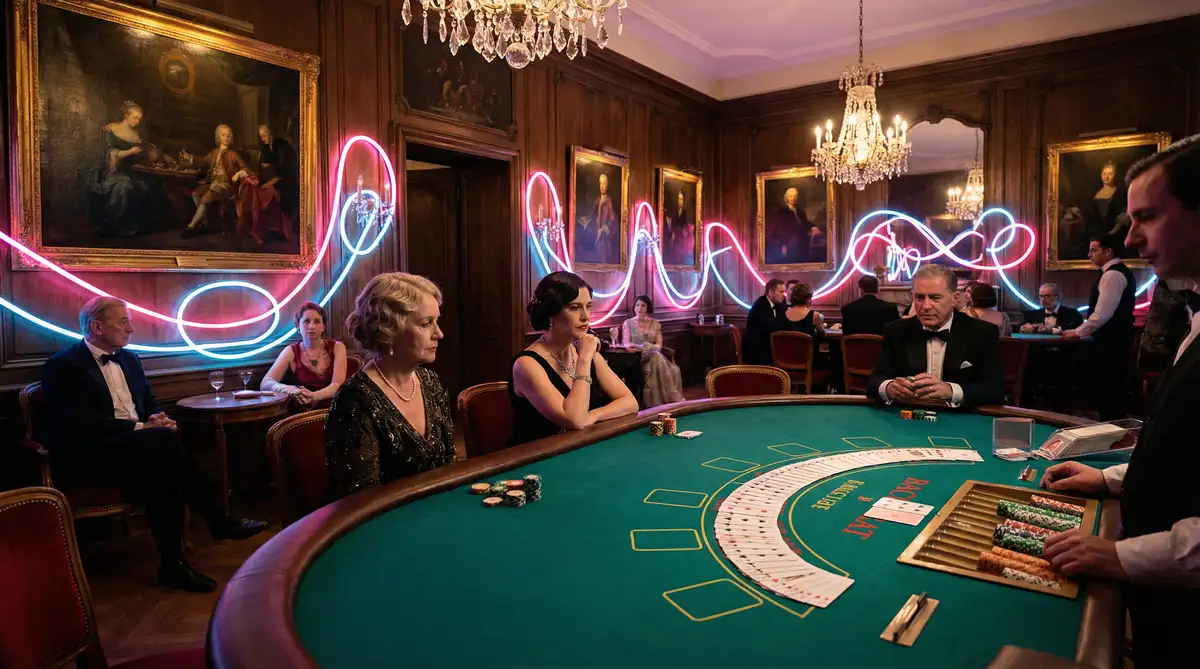 百家乐游戏历史与经典牌桌